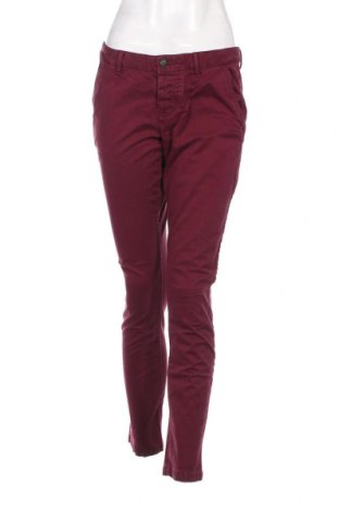 Pantaloni de femei Superdry, Mărime L, Culoare Roșu, Preț 40,41 Lei