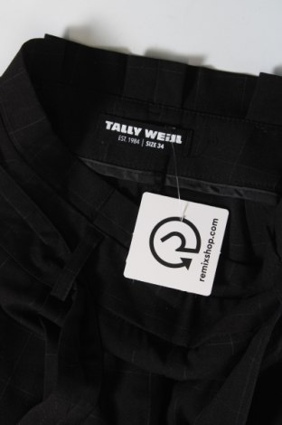 Γυναικείο παντελόνι Tally Weijl, Μέγεθος XS, Χρώμα Μαύρο, Τιμή 3,29 €