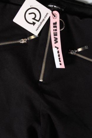 Γυναικείο παντελόνι Tally Weijl, Μέγεθος M, Χρώμα Μαύρο, Τιμή 4,74 €