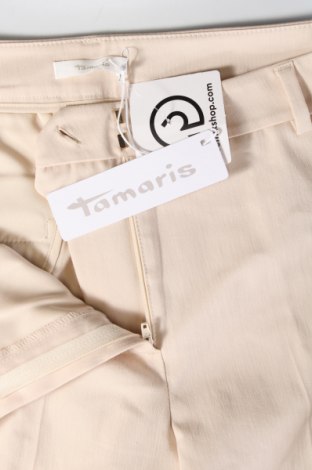 Дамски панталон Tamaris, Размер S, Цвят Бежов, Цена 22,62 лв.