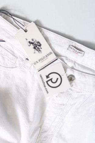 Дамски панталон U.S. Polo Assn., Размер L, Цвят Бял, Цена 83,22 лв.