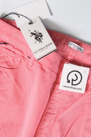 Дамски панталон U.S. Polo Assn., Размер L, Цвят Розов, Цена 29,20 лв.