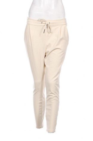 Γυναικείο παντελόνι Vero Moda, Μέγεθος L, Χρώμα Εκρού, Τιμή 11,97 €