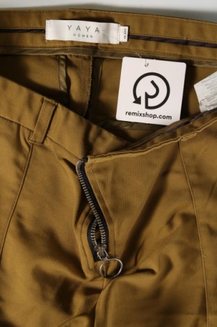 Дамски панталон Yaya, Размер M, Цвят Зелен, Цена 16,07 лв.