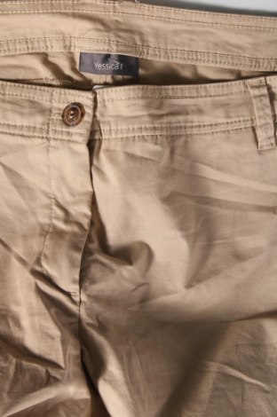 Γυναικείο παντελόνι Yessica, Μέγεθος XL, Χρώμα  Μπέζ, Τιμή 17,94 €