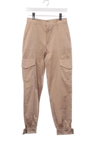 Дамски панталон Zara, Размер S, Цвят Бежов, Цена 11,99 лв.
