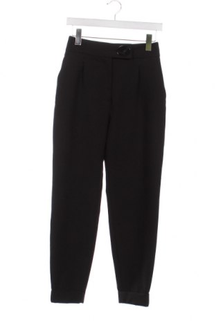 Дамски панталон Zara, Размер XS, Цвят Черен, Цена 15,71 лв.