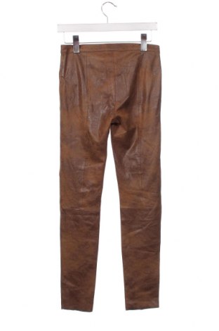 Дамски панталон Zara, Размер S, Цвят Кафяв, Цена 20,00 лв.