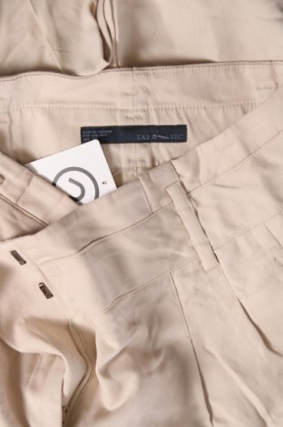 Dámské kalhoty  Zara, Velikost XS, Barva Béžová, Cena  45,00 Kč