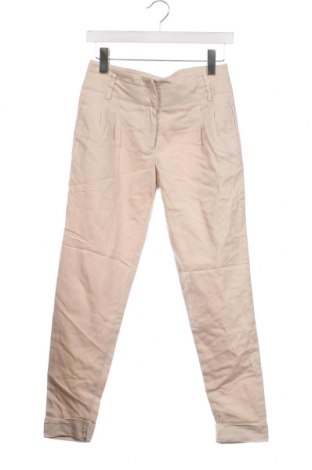Дамски панталон Zara, Размер XS, Цвят Бежов, Цена 5,20 лв.