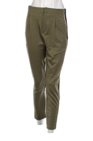 Дамски панталон Zara Trafaluc, Размер S, Цвят Зелен, Цена 10,20 лв.