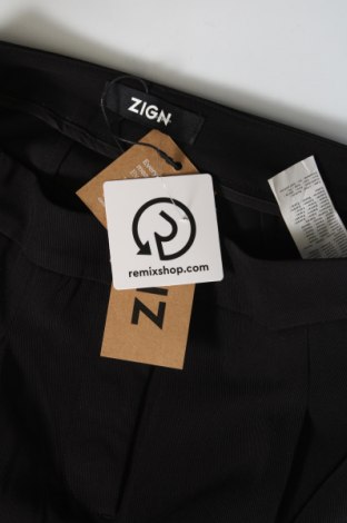 Дамски панталон Zign, Размер XS, Цвят Черен, Цена 20,01 лв.