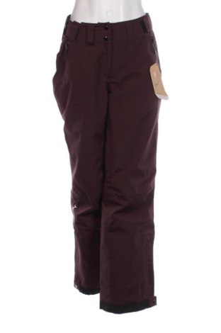 Дамски панталон за зимни спортове Adidas, Размер M, Цвят Червен, Цена 117,00 лв.