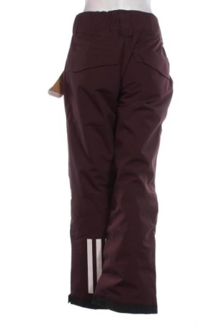 Дамски панталон за зимни спортове Adidas, Размер M, Цвят Червен, Цена 139,50 лв.