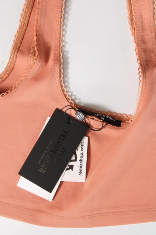 Γυναικείο αμάνικο μπλουζάκι, Μέγεθος S, Χρώμα  Μπέζ, Τιμή 1,95 €