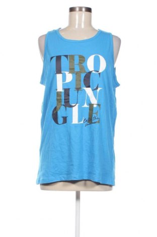 Γυναικείο αμάνικο μπλουζάκι, Μέγεθος L, Χρώμα Μπλέ, Τιμή 3,86 €