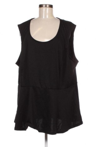 Γυναικείο αμάνικο μπλουζάκι Alexia, Μέγεθος 3XL, Χρώμα Μαύρο, Τιμή 4,66 €