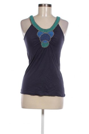 Γυναικείο αμάνικο μπλουζάκι Amisu, Μέγεθος S, Χρώμα Μπλέ, Τιμή 8,04 €