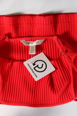 Γυναικείο αμάνικο μπλουζάκι Banana Republic, Μέγεθος XXS, Χρώμα Κόκκινο, Τιμή 14,95 €