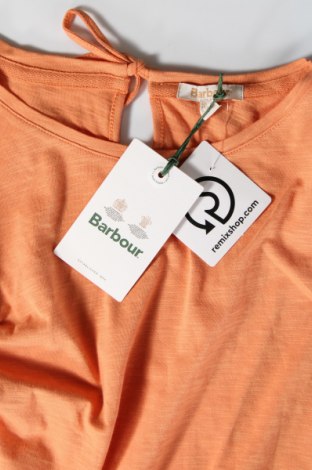 Damska koszulka na ramiączkach Barbour, Rozmiar S, Kolor Pomarańczowy, Cena 81,56 zł