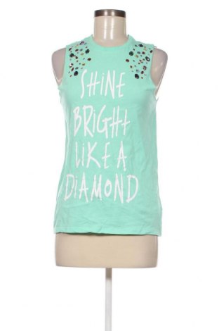 Γυναικείο αμάνικο μπλουζάκι Blind Date, Μέγεθος M, Χρώμα Πράσινο, Τιμή 3,06 €