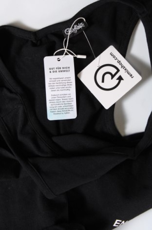 Γυναικείο αμάνικο μπλουζάκι Buffalo, Μέγεθος M, Χρώμα Μαύρο, Τιμή 4,93 €