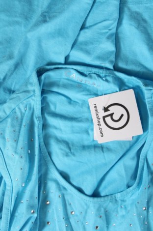 Γυναικείο αμάνικο μπλουζάκι Canda, Μέγεθος M, Χρώμα Μπλέ, Τιμή 2,41 €