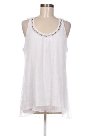 Γυναικείο αμάνικο μπλουζάκι Carla, Μέγεθος XXL, Χρώμα Λευκό, Τιμή 17,40 €