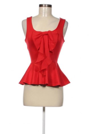 Γυναικείο αμάνικο μπλουζάκι Charlotte Russe, Μέγεθος S, Χρώμα Κόκκινο, Τιμή 3,22 €
