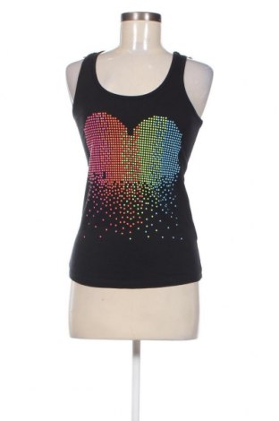 Γυναικείο αμάνικο μπλουζάκι Clockhouse, Μέγεθος S, Χρώμα Μαύρο, Τιμή 3,57 €