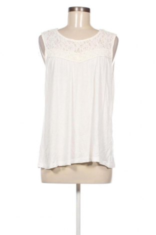 Γυναικείο αμάνικο μπλουζάκι Clockhouse, Μέγεθος XL, Χρώμα Λευκό, Τιμή 4,34 €