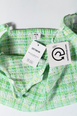 Damska koszulka na ramiączkach Cotton On, Rozmiar M, Kolor Zielony, Cena 21,83 zł