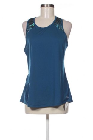 Γυναικείο αμάνικο μπλουζάκι Domyos, Μέγεθος L, Χρώμα Μπλέ, Τιμή 3,06 €