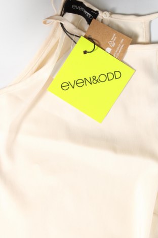 Γυναικείο αμάνικο μπλουζάκι Even&Odd, Μέγεθος S, Χρώμα Εκρού, Τιμή 4,87 €