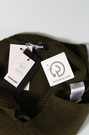Γυναικείο αμάνικο μπλουζάκι Fashion Union, Μέγεθος XS, Χρώμα Πράσινο, Τιμή 9,27 €