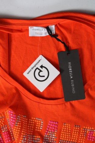 Γυναικείο αμάνικο μπλουζάκι Fiorella Rubino, Μέγεθος S, Χρώμα Πορτοκαλί, Τιμή 14,95 €