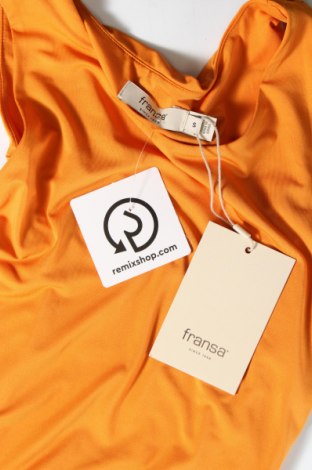 Γυναικείο αμάνικο μπλουζάκι Fransa, Μέγεθος S, Χρώμα Πορτοκαλί, Τιμή 4,93 €