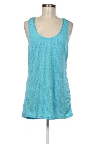 Γυναικείο αμάνικο μπλουζάκι Free Quent, Μέγεθος L, Χρώμα Μπλέ, Τιμή 3,90 €