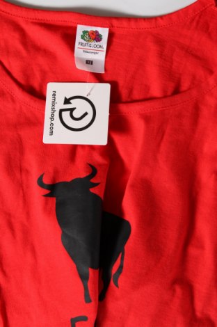 Γυναικείο αμάνικο μπλουζάκι Fruit Of The Loom, Μέγεθος XL, Χρώμα Κόκκινο, Τιμή 3,46 €