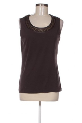 Γυναικείο αμάνικο μπλουζάκι Gelco, Μέγεθος L, Χρώμα Καφέ, Τιμή 2,65 €