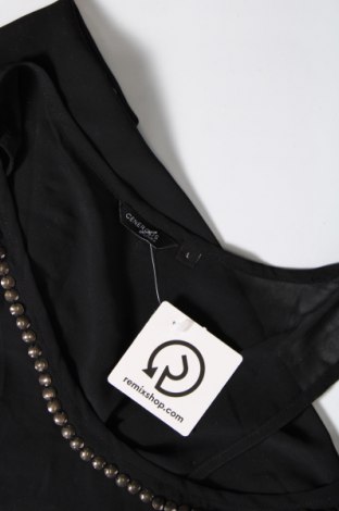 Γυναικείο αμάνικο μπλουζάκι Generous By Lindex, Μέγεθος L, Χρώμα Μαύρο, Τιμή 3,22 €