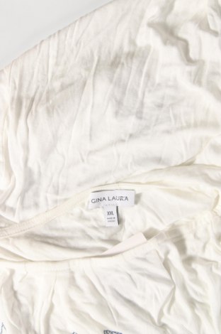 Damska koszulka na ramiączkach Gina Laura, Rozmiar XXL, Kolor Biały, Cena 31,99 zł