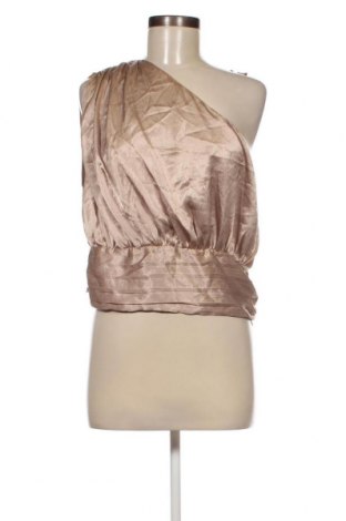 Γυναικείο αμάνικο μπλουζάκι Gina Tricot, Μέγεθος XXL, Χρώμα Χρυσαφί, Τιμή 5,08 €