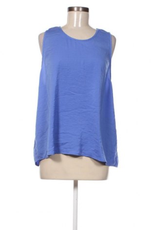 Γυναικείο αμάνικο μπλουζάκι Gina Tricot, Μέγεθος L, Χρώμα Μπλέ, Τιμή 3,16 €