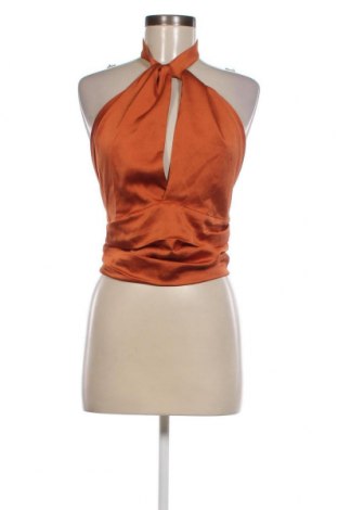 Γυναικείο αμάνικο μπλουζάκι Gina Tricot, Μέγεθος XXL, Χρώμα Πορτοκαλί, Τιμή 6,96 €