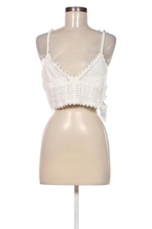 Γυναικείο αμάνικο μπλουζάκι Glamorous, Μέγεθος XL, Χρώμα Λευκό, Τιμή 8,52 €