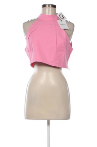 Γυναικείο αμάνικο μπλουζάκι Glamorous, Μέγεθος L, Χρώμα Ρόζ , Τιμή 14,95 €