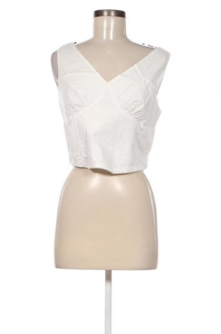 Γυναικείο αμάνικο μπλουζάκι Glamorous, Μέγεθος M, Χρώμα Εκρού, Τιμή 6,58 €