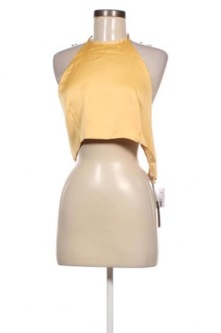 Γυναικείο αμάνικο μπλουζάκι Glamorous, Μέγεθος L, Χρώμα Κίτρινο, Τιμή 5,38 €