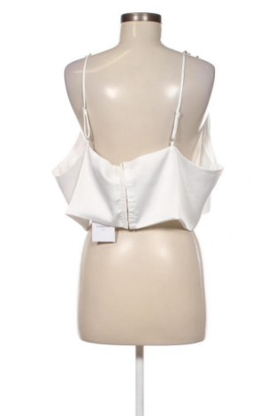 Γυναικείο αμάνικο μπλουζάκι Glamorous, Μέγεθος 3XL, Χρώμα Λευκό, Τιμή 4,93 €